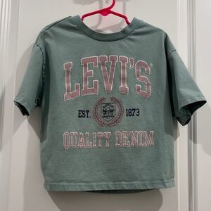 Levi's Kids Teal Quality Denim Tee